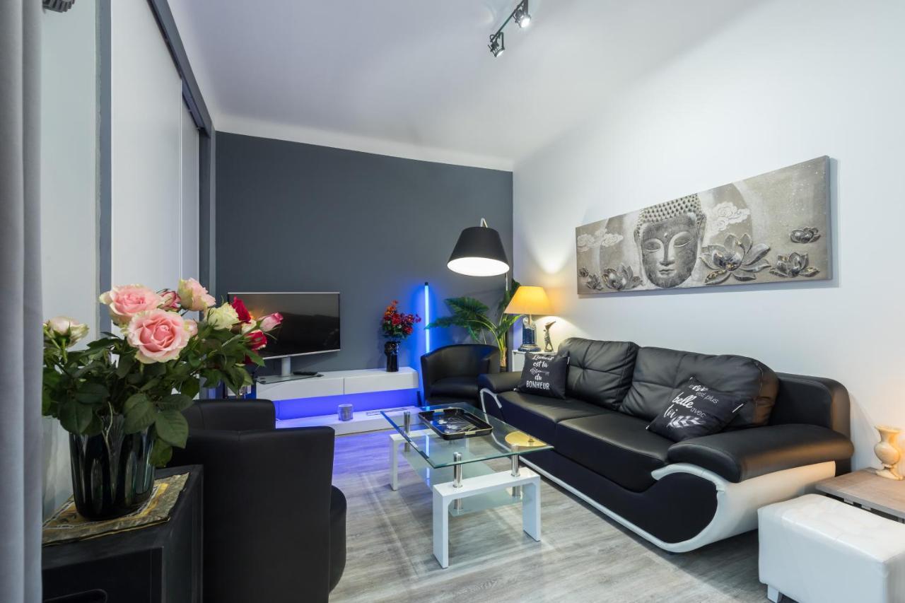Beau 3 Pieces, 7 Pers, 2 Terrasses, Centre, Calme, Securite Apartamento Nice Exterior foto