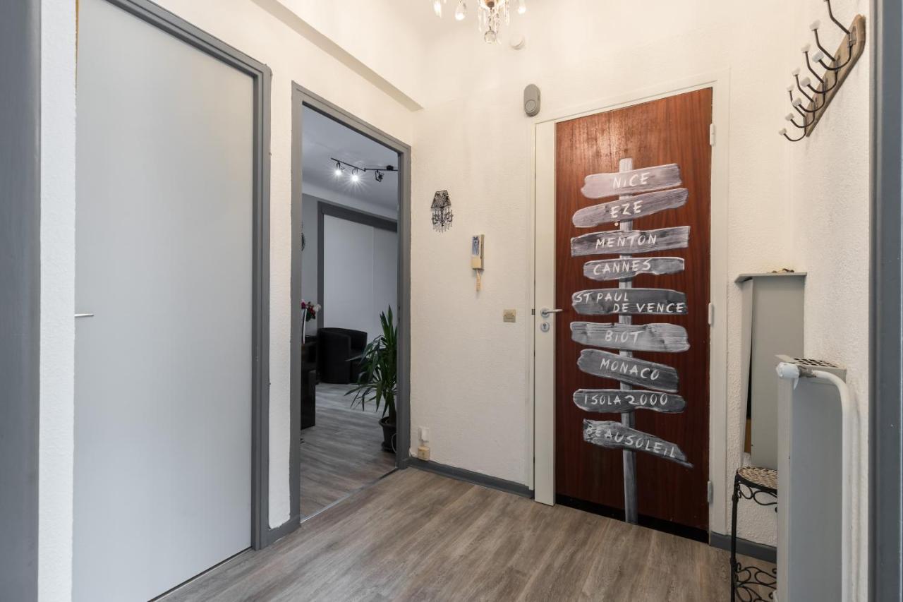 Beau 3 Pieces, 7 Pers, 2 Terrasses, Centre, Calme, Securite Apartamento Nice Exterior foto