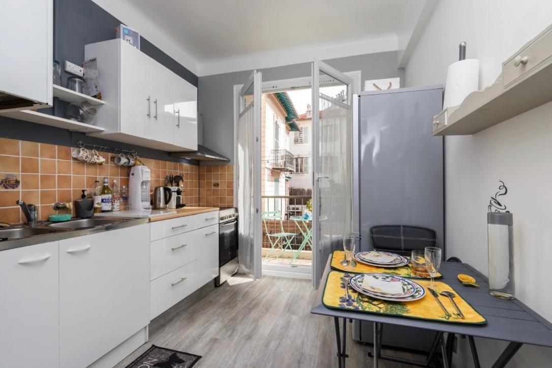 Beau 3 Pieces, 7 Pers, 2 Terrasses, Centre, Calme, Securite Apartamento Nice Exterior foto